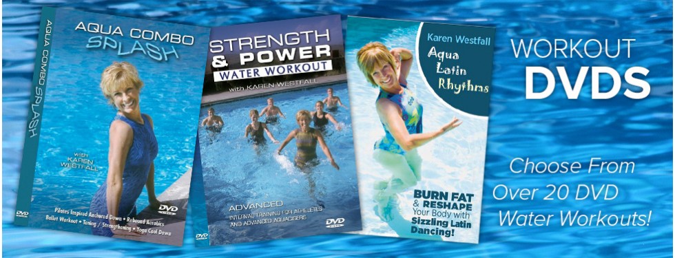 Aqua Attack Water Aerobics DVD & CD with Karen Westfall